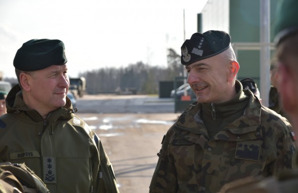 Rukloje susitiko Lietuvos ir Lenkijos kariuomenių vadai