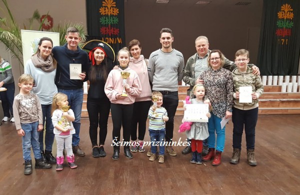 Sveikatingumo varžybose „Aš ir mano šeima“ apdovanotos sveikiausios ir energingiausios šeimos