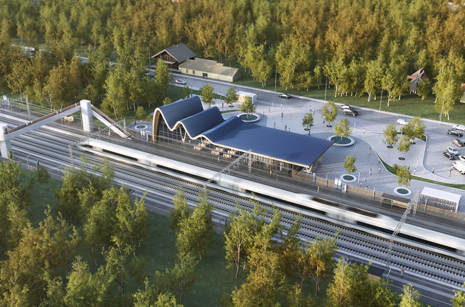 Pamatykite kaip galėtų atrodyti „Rail Baltica“ infrastruktūra