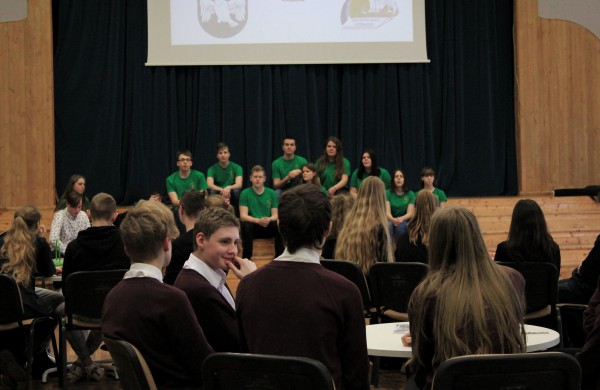 J.Ralio gimnazijos protmūšis „Čia Lietuva, čia lietūs lyja“