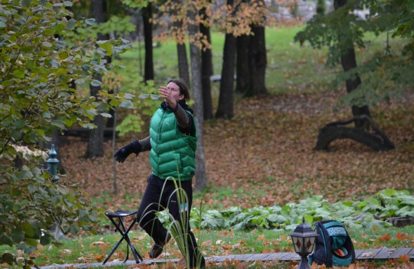 Atnaujintame diskgolfo parke – keturios dešimtys varžybų dalyvių
