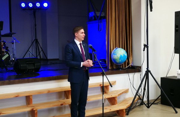 Atidarytas renovuotas Ruklos kultūros centras  