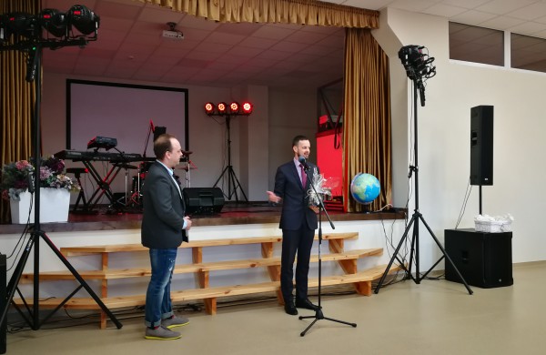 Atidarytas renovuotas Ruklos kultūros centras  