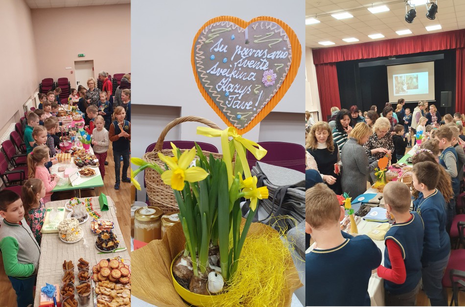 Žeimių mokykloje-daugiafunkciame centre surengta šauni Kaziuko mugė