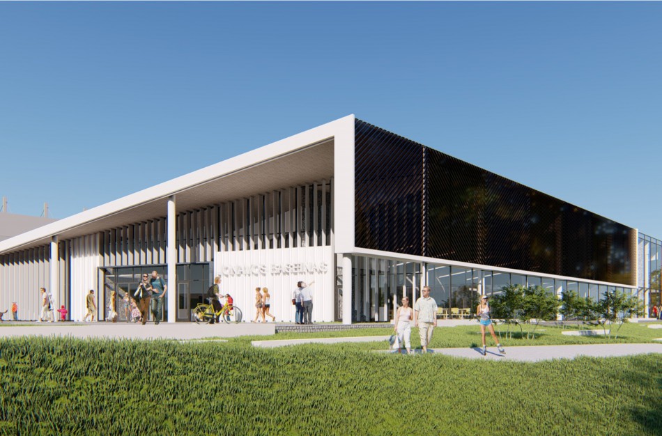 Aiškėja, kaip atrodys naujasis Jonavos baseinas: numatytos ir pirčių zonos, ir baseinas vaikams