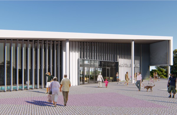 Aiškėja, kaip atrodys naujasis Jonavos baseinas: numatytos ir pirčių zonos, ir baseinas vaikams