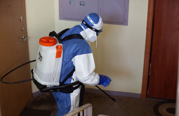 Skelbiami grafikai: kada bus atliekama laiptinių dezinfekcija Jonavoje 