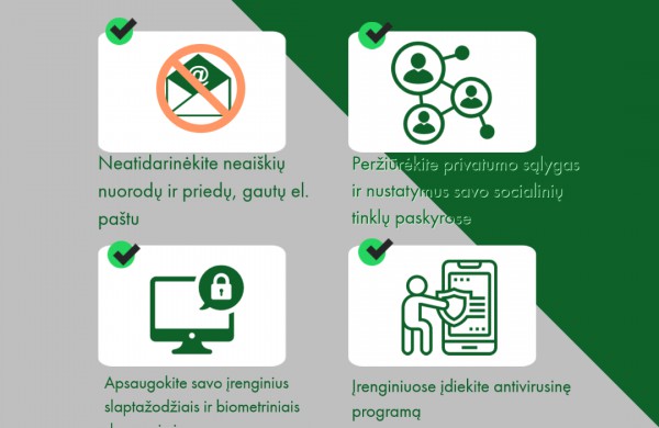 Policija pateikia nusikalstamumo grėsmių vertinimą ir patarimus žmonėms