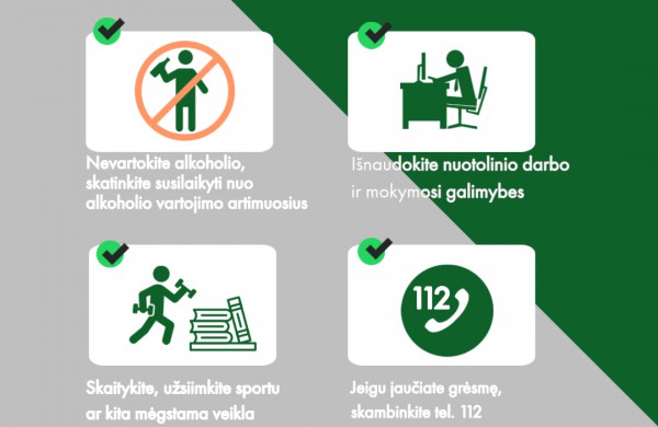 Policija pateikia nusikalstamumo grėsmių vertinimą ir patarimus žmonėms