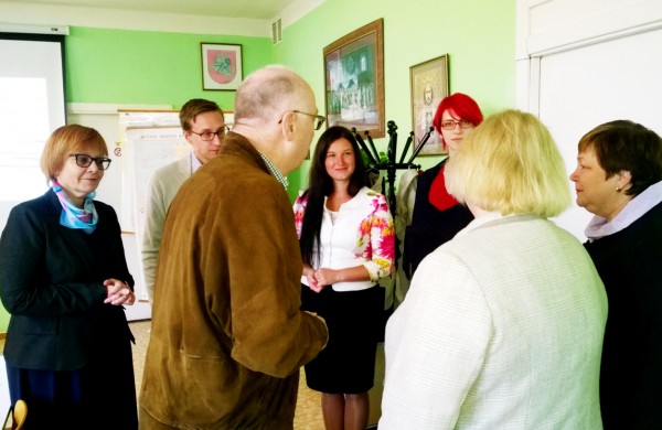 Vokietijos Maltos ordino pagalbos tarnybos atstovai lankėsi Neries pagrindinėje mokykloje