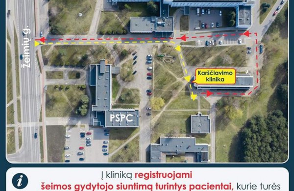 Karščiavimo klinikoms ir mobiliems punktams pristatyta asmens apsaugos priemonių