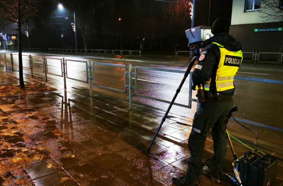 Praėjusią savaitę Kauno apskrityje užfiksuota beveik 5 tūkst. greičio viršijimo atvejų