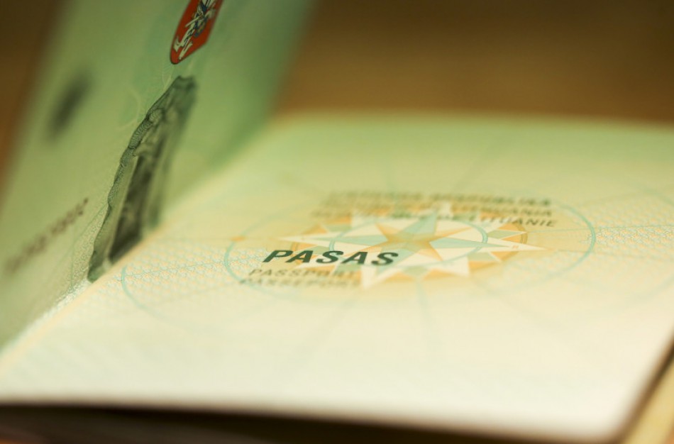 Pasą bus galima gauti tą pačią dieną