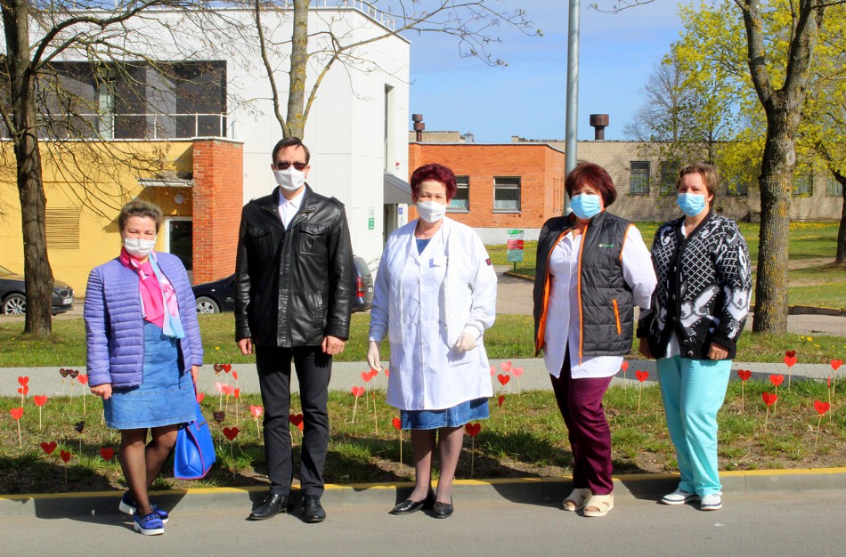 Jonavos rajono neįgaliųjų veiklos centro padėka medikams