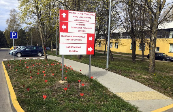 Jonavos rajono neįgaliųjų veiklos centro padėka medikams