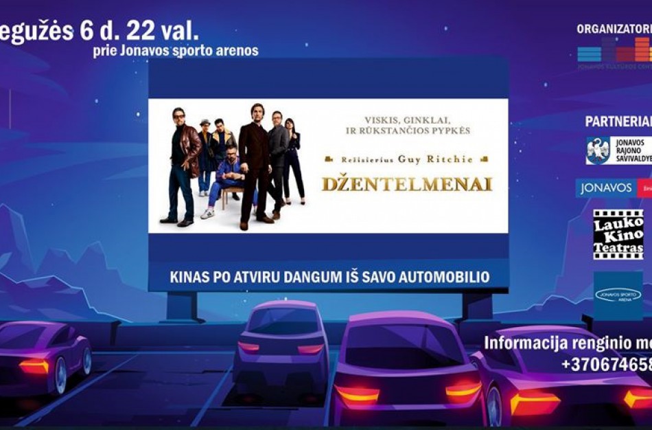 Trečiadienio vakarą vyks trečiasis Drive – in kino teatro seansas