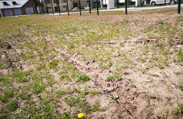 Skaitytoja: Darbus atliko pernai, o teritorija iki šiol išdarkyta