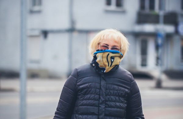 Pro fotoaparato objektyvą „Kaukėti“