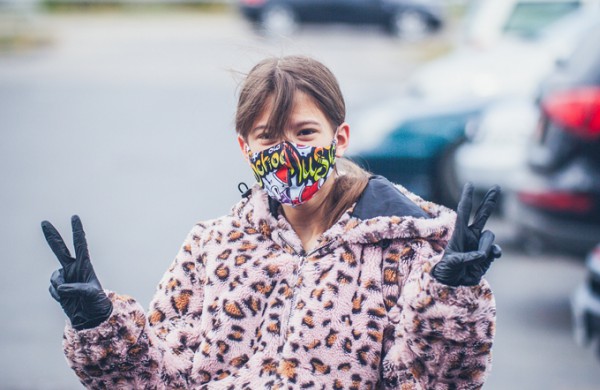 Pro fotoaparato objektyvą „Kaukėti“