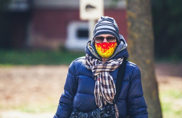 Pro fotoaparato objektyvą „Kaukėti“