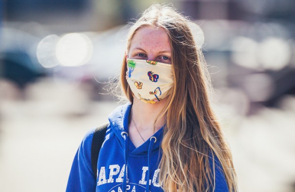 Pro fotoaparato objektyvą „Kaukėti“