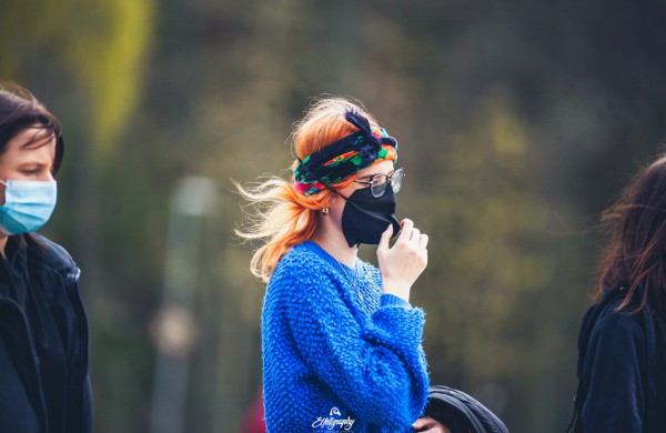 Pro fotoaparato objektyvą „Kaukėti“