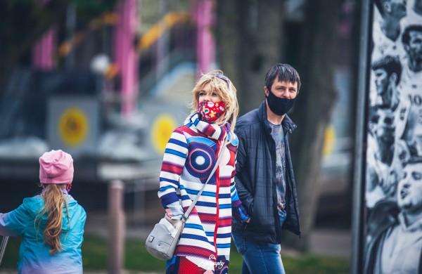 Pro fotoaparato objektyvą „Kaukėti“