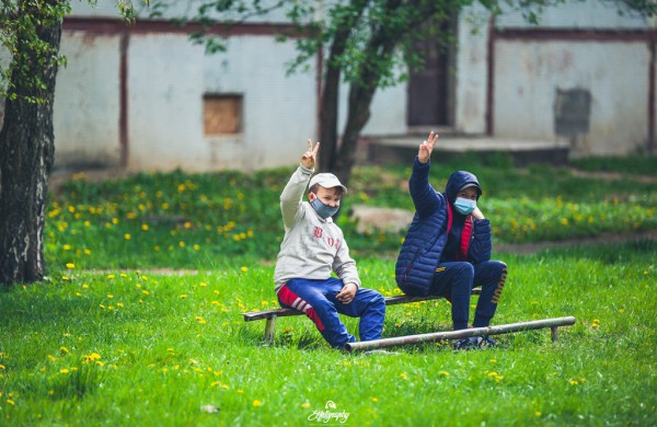 Pro fotoaparato objektyvą „Kaukėti“