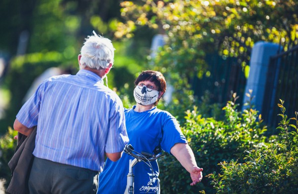 Pro fotoaparato objektyvą „Kaukėti“