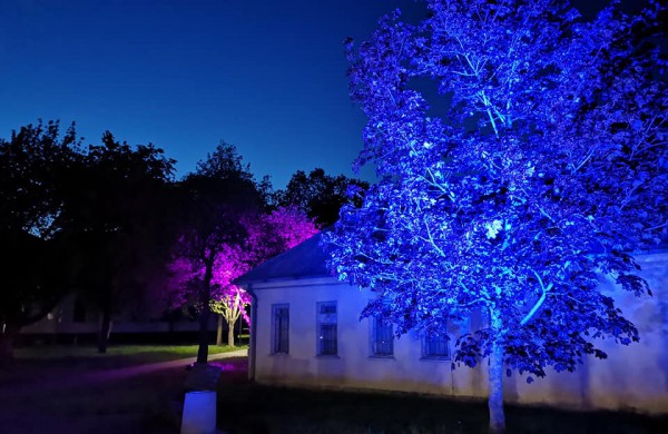 Įspūdingomis šviesomis paminėta Tarptautinė muziejų diena