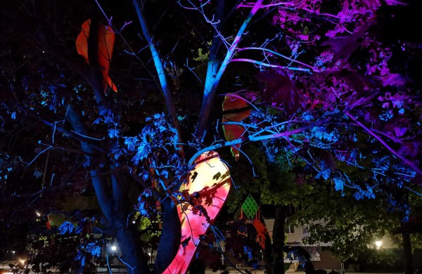 Įspūdingomis šviesomis paminėta Tarptautinė muziejų diena