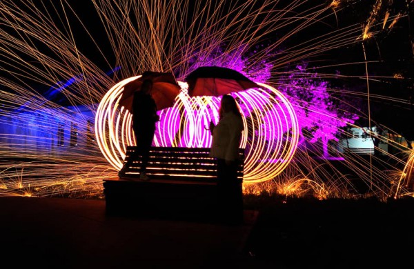 Įspūdingomis šviesomis paminėta Tarptautinė muziejų diena