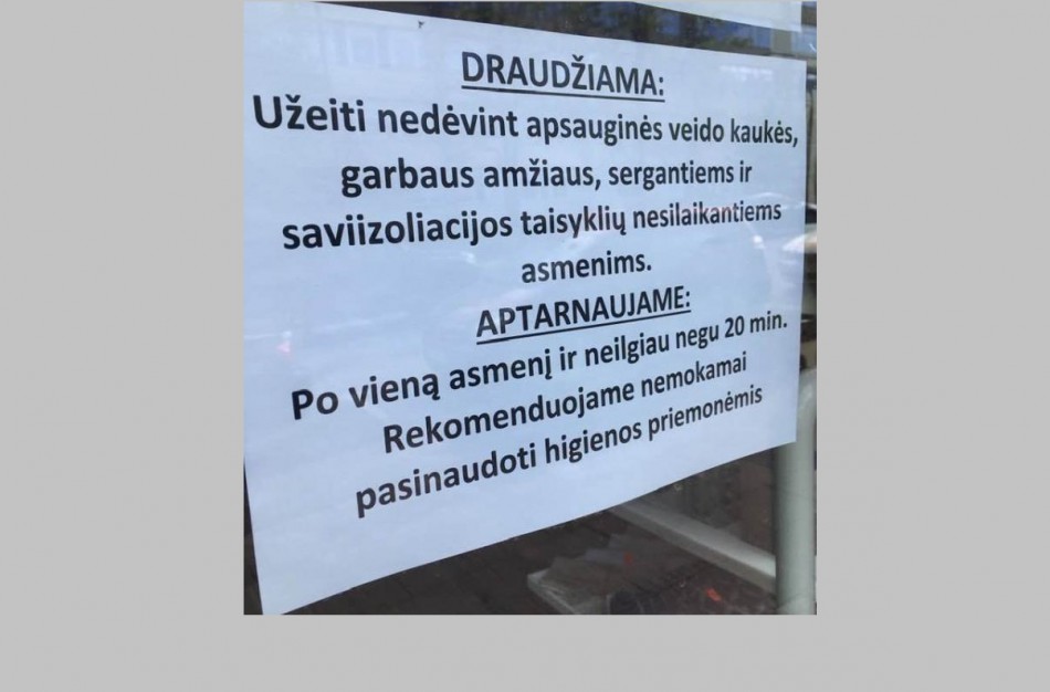 Vyresnio amžiaus žmonėms taikomi karantino ribojimai gali virsti diskriminacija
