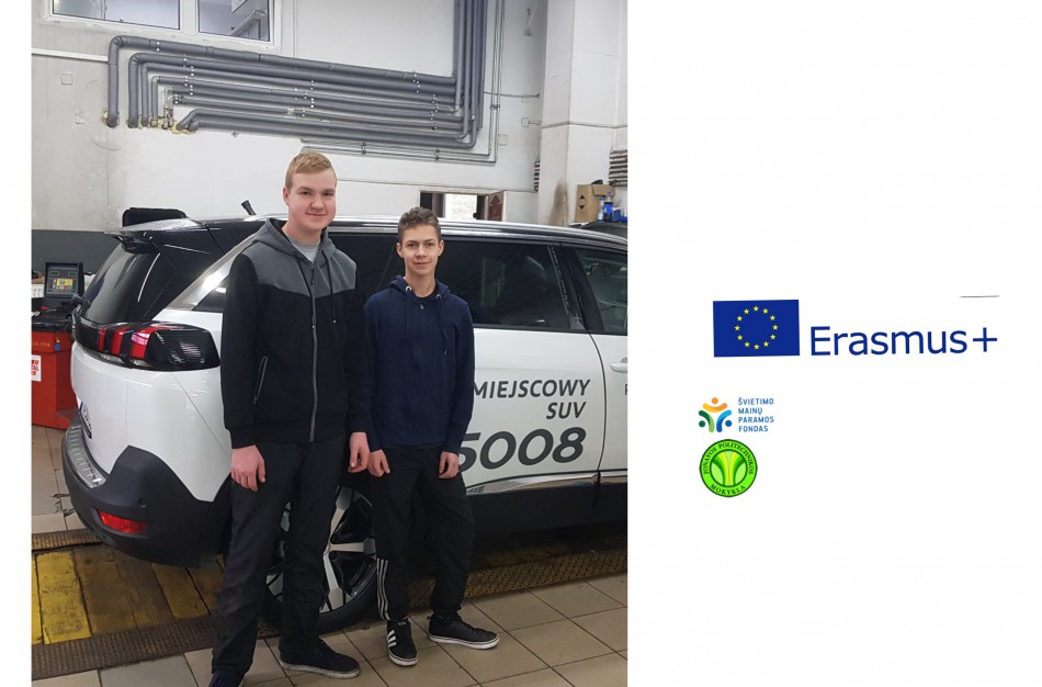 Jonavos Politechnikos mokyklos bendruomenė džiaugiasi Erasmus + projekto vaisiais