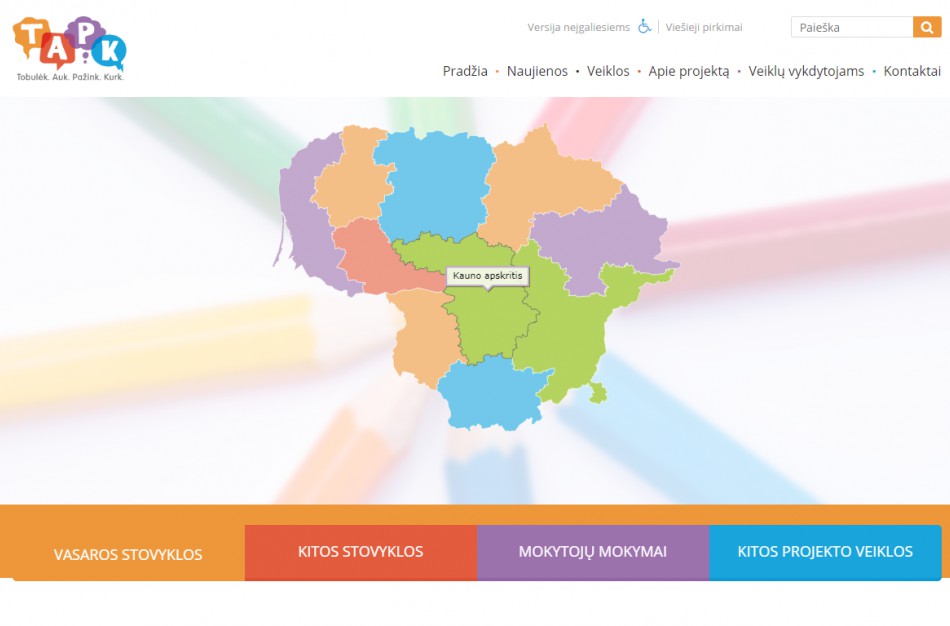 Kviečia vasaros stovyklos ir edukacinės programos vaikams