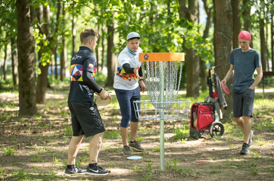 Lietuvos diskgolfo taurės sezono pradžia: jonaviečiui – trečia vieta