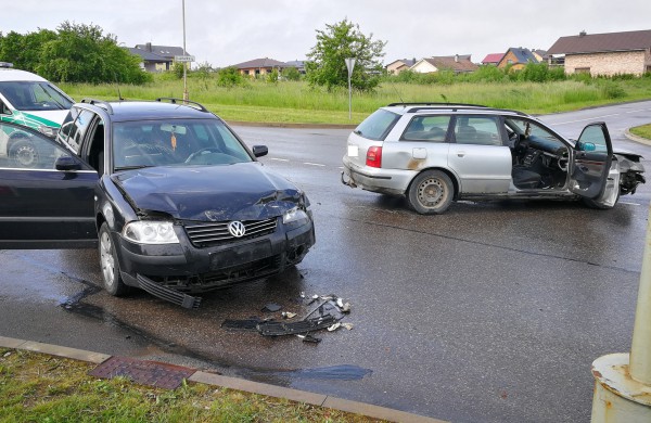 Eismo įvykis Rimkuose: į gydymo įstaigą apžiūrai išvežta nėščioji