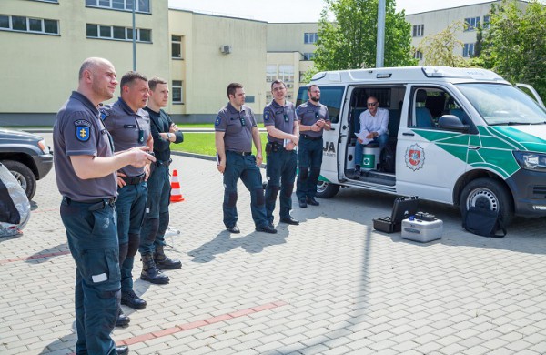 Dronai policijoje: atidesnis žvilgsnis į įvykių vietas