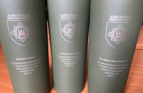 Už bendradarbiavimą pagerbti Kolegos