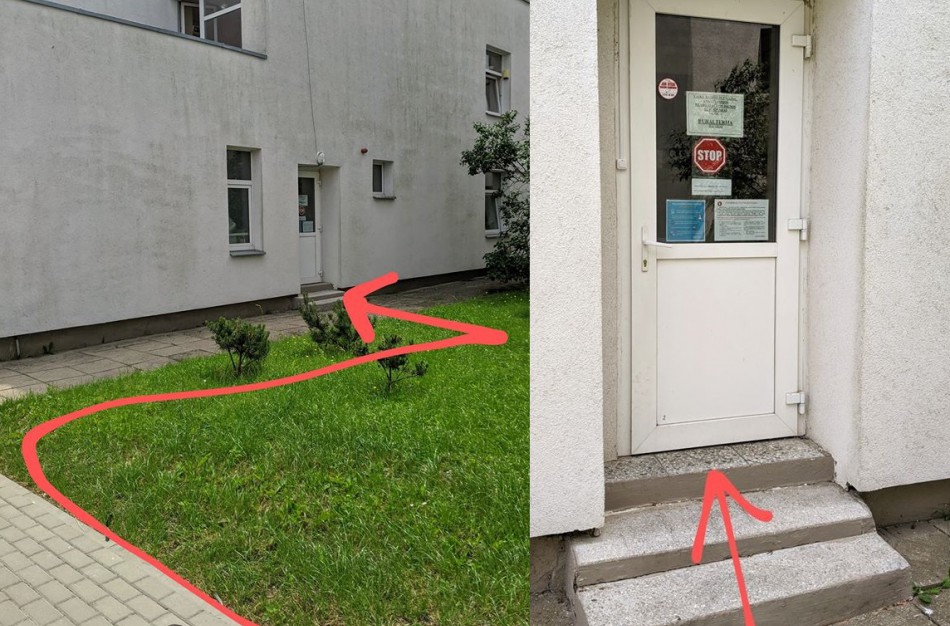 Informacija apie vaikų ligų skyriaus vaikų priėmimo kambario darbą skyriaus remonto metu