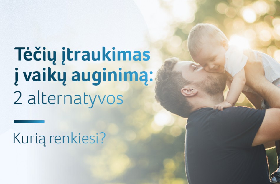 Vaiko priežiūros atostogos: pateikti du siūlymai, kurie skatintų tėvus dalintis vaiko priežiūra