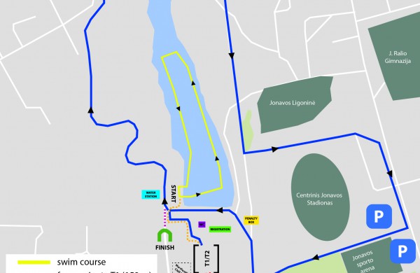 Penktus metus iš eilės Jonava pulsuos triatlono ritmu