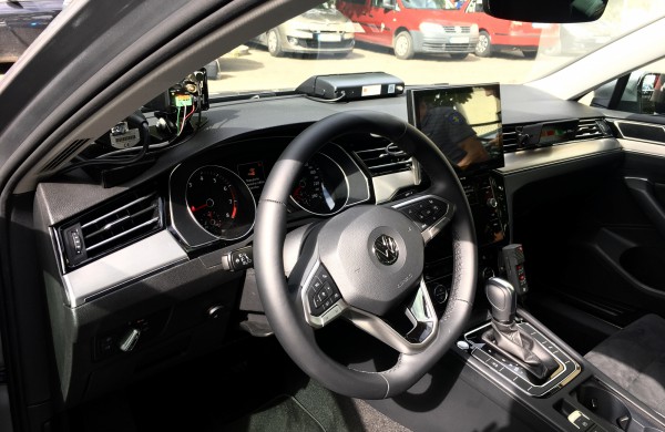 Naujas policijos automobilis be skiriamųjų ženklų patruliuos ir Jonavoje