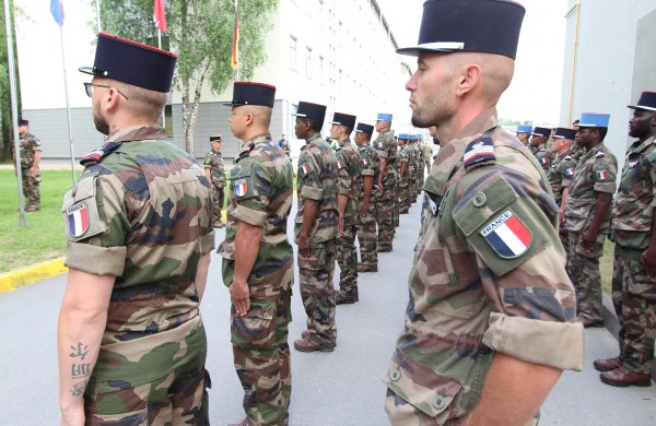 Prancūzijos kariai Rukloje minėjo Bastilijos paėmimo dieną