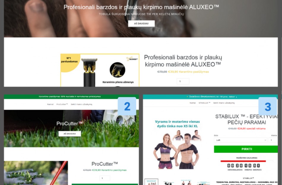 VVTAT įspėja dėl nepatikimų internetinių parduotuvių