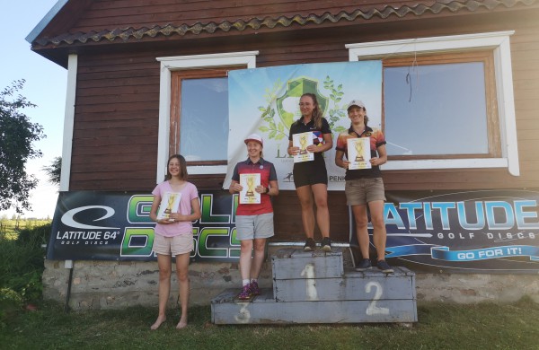 Ketvirtajame Lietuvos diskgolfo taurės etape paaiškėjo trys iš keturių čempionų