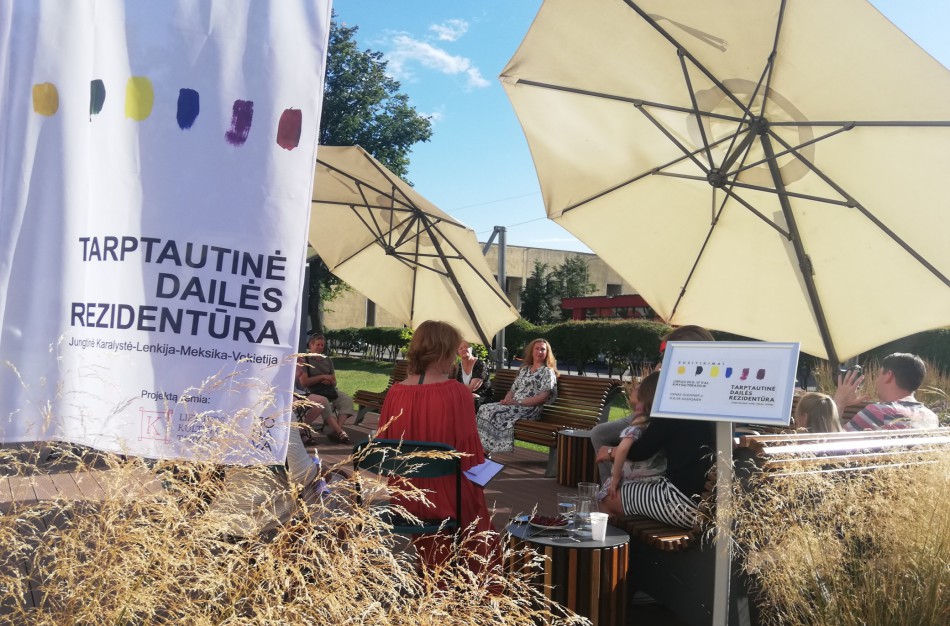 Tarptautinė dailės rezidentūra žengė pirmuosius žingsnius
