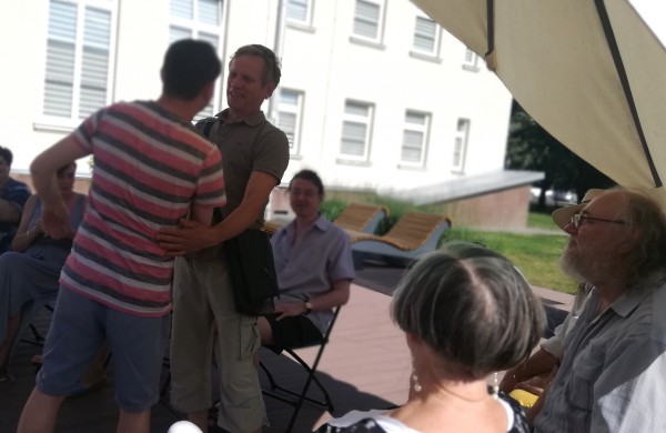 Tarptautinė dailės rezidentūra žengė pirmuosius žingsnius