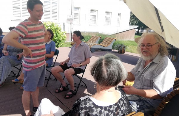 Tarptautinė dailės rezidentūra žengė pirmuosius žingsnius