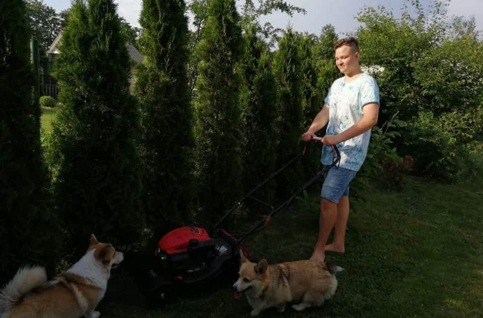 Neiššvaistyti vasaros veltui nusprendęs jaunimas ėmėsi darbo
